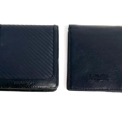 Set of 2 New Men's Leather Wallets