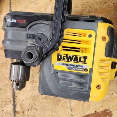 DeWalt DCD 460 60V Drill with Bag untested no Battery