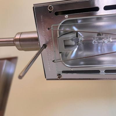 Pair of Matching Silver Wall Sconces (PB-DZ)