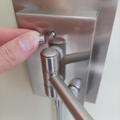 Pair of Matching Silver Wall Sconces (PB-DZ)