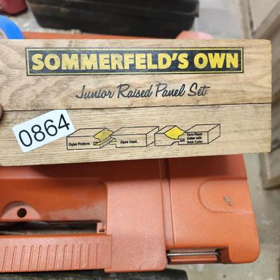 Sommerfeld's Own Junior Raised Panel set Router bit