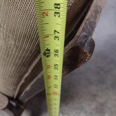Antique Oak Morris Adjustable Lounge Chair