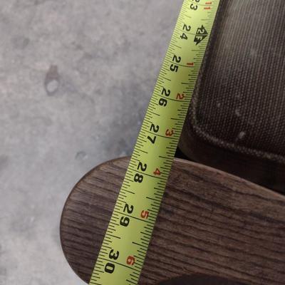 Antique Oak Morris Adjustable Lounge Chair