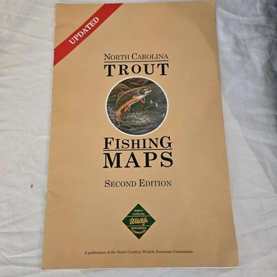 Brodin Net, Really Right Stuff Rod Case and a NC Trout Fishing Map (LR-DW)