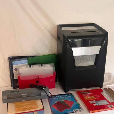 Staples Paper Shredder and Other Office Items (PB-DZ)