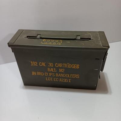 Military Ammunition Chest - Metal Ammunition box