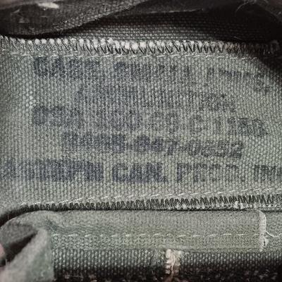 US Military issued ammunition bags - belt and canteen.