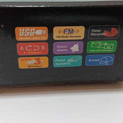 Diasonic USB Pocket hard drive Voice bank DDR-3000 with FM radio option