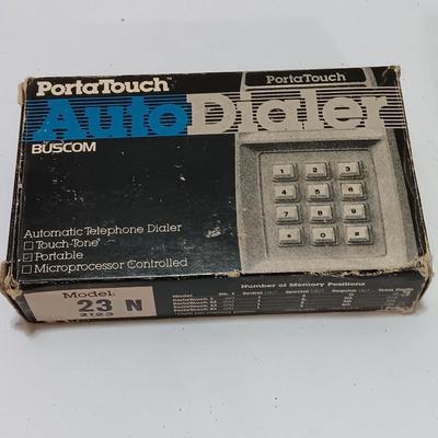 Assortment of new in the box vintage small electronics - Microphone - Multimeter - D.C. Motor - and more