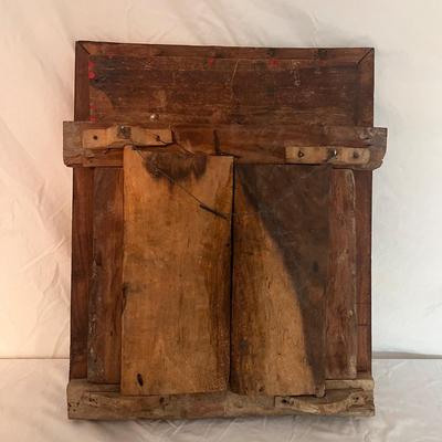 Double Door Wooden Art Piece (PB-DZ)