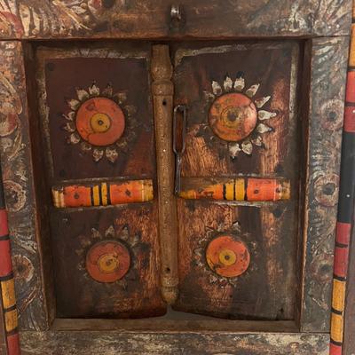 Double Door Wooden Art Piece (PB-DZ)