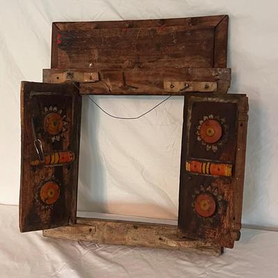 Double Door Wooden Art Piece (PB-DZ)