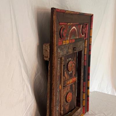 Double Door Wooden Art Piece (PB-DZ)