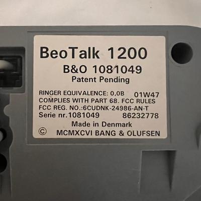 Bang & Olufsen Home Phones and BeoTalk 1200 (PB-DZ)