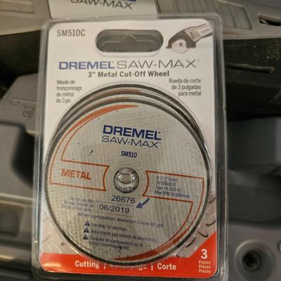 Cordless Dremel, Dremel Saw-Max and Accessories (DR-DW)