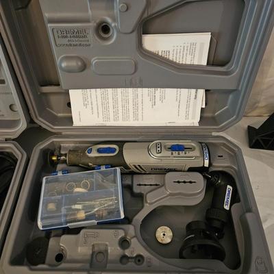 Cordless Dremel, Dremel Saw-Max and Accessories (DR-DW)