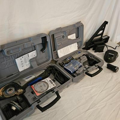 Cordless Dremel, Dremel Saw-Max and Accessories (DR-DW)