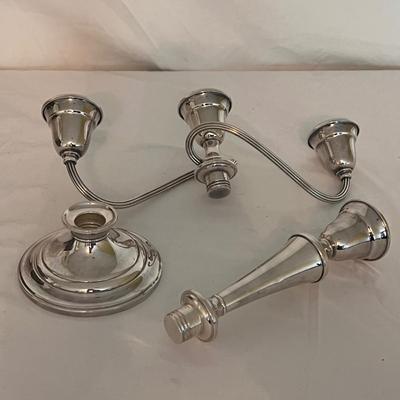 Gorham Silver Candle Holder (PB-DZ)