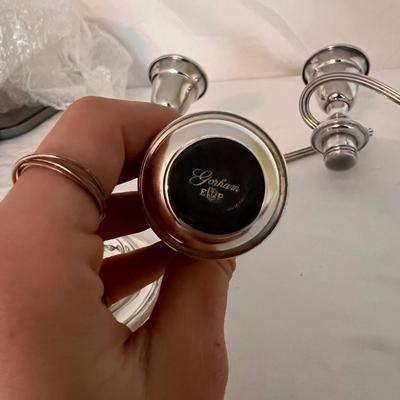 Gorham Silver Candle Holder (PB-DZ)