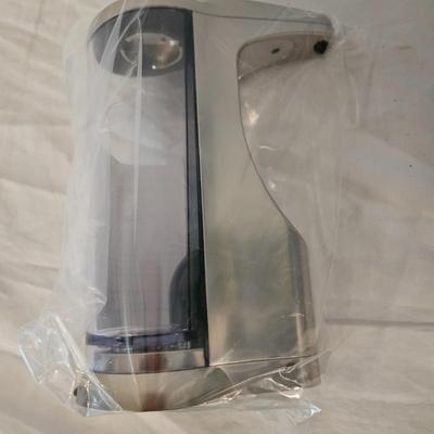 SimpleHuman Sensor Soap Pump, Lighted Vanity Mirror and Glass Containers (DR-DW)