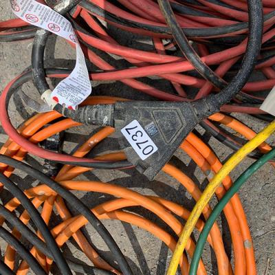 Large Extension Cords Lot