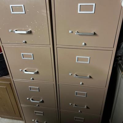 B71- Two filing cabinets