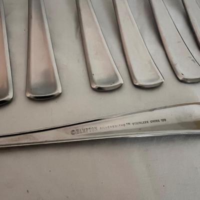 Hampton Silversmiths Stainless Steel Flatware (PB-DZ)