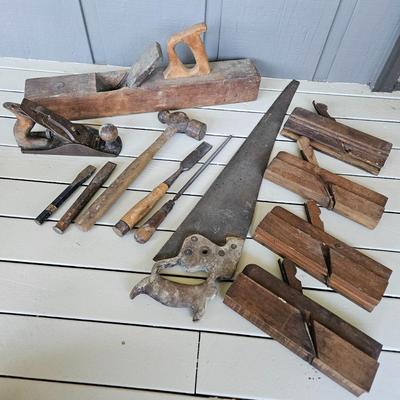 Vintage Planes and Assorted Tools (D-DW)