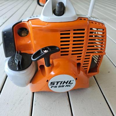 Stihl FS56RC String Trimmer, Fuel Cans and More (D-DW)