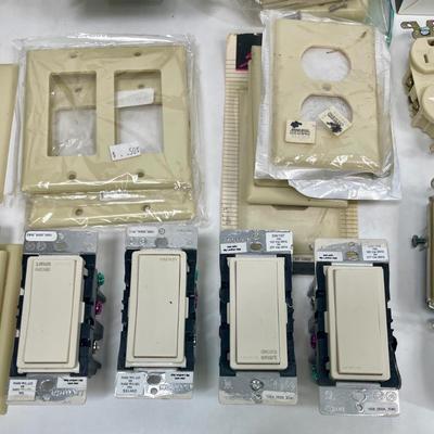 Electrical Outlet and Cover Plate Lot