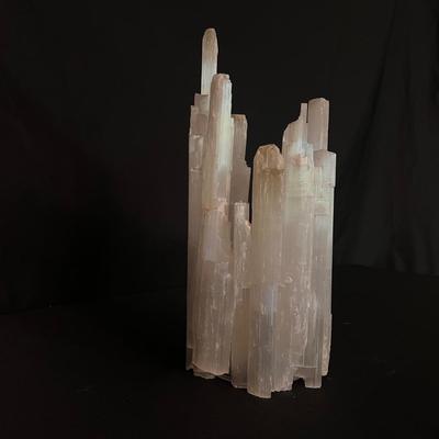 Selenite Crystal Candle Holder (PB-DZ)