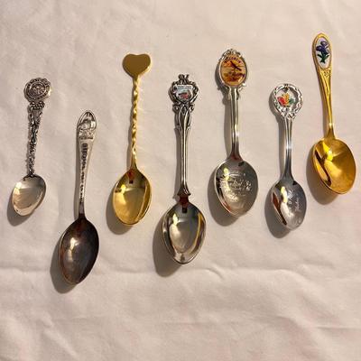 Two Sterling Silver Spoons and More (PB-DZ)