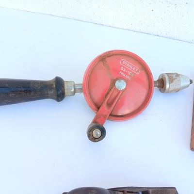 Cool Vintage small tools - Drill - planer - file and more