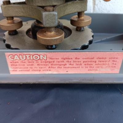 Vintage Keuffel & Esser Co Survey Level - with case