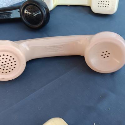 Vintage Telephone handsets -for parts or art
