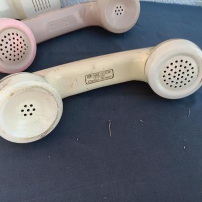 Vintage Telephone handsets -for parts or art