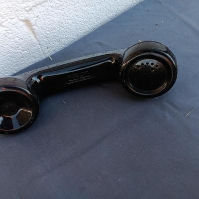 Vintage Telephone handsets -for parts or art
