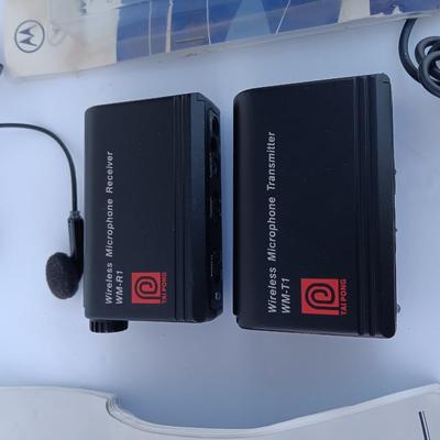 Spy Outlet - Wireless Microphone Transmitter & Receiver WM-T1 Spying "your wired" device