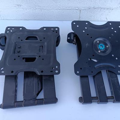 Two metal wall mount Television Brackets