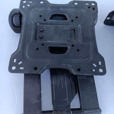 Two metal wall mount Television Brackets