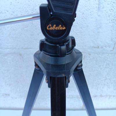Cabela's 7B-10 telescoping adjustable legged tripod - Lightweight aluminum.