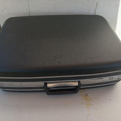 Vintage hard sided luggage - Forecast hygiene case and Samsonite Silhouette Suitcase