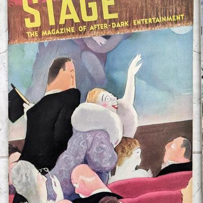 Lot of 4 Stage-The magazine of After Dark 1937 and 1939
