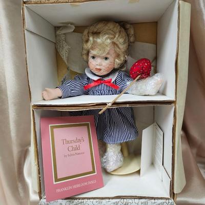 The Days of the Week Dolls by the Franklin Collection