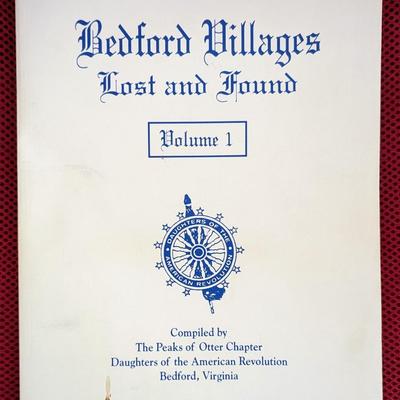 Bedford Villages Lost and Found Vol 1 Virginia Out of Print Peaks of Otter DAR