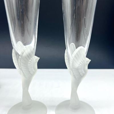 SASAKI Crystal Stemware~ WINGS