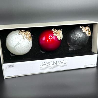Box Set of 3 Jason Wu Ornaments