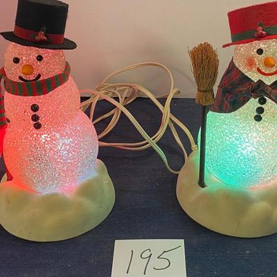 Vintage Snow People Lights