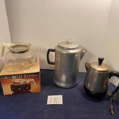 Coffee Pot Lot