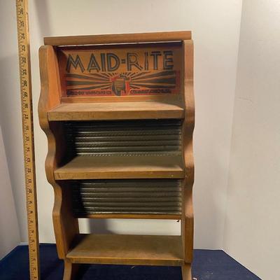 Vintage Washboard Shelf